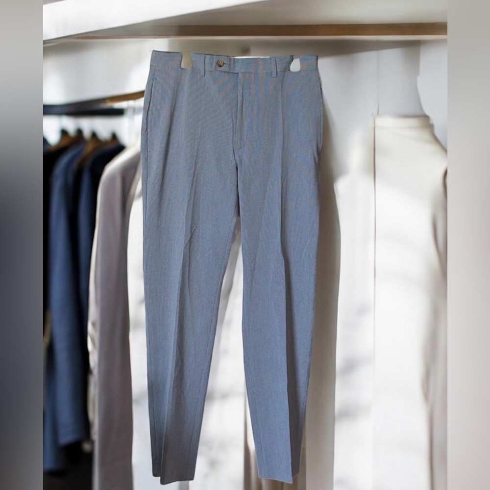 Lauren Ralph Lauren Men's Sky Blue Dress Pants